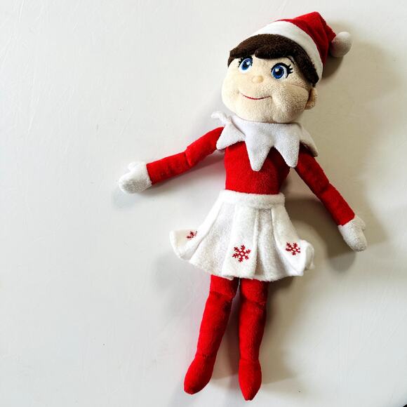 Christmas Elf On The Shelf Stuffed Plush w/ Detachable Skirt - Picture 1 of 7